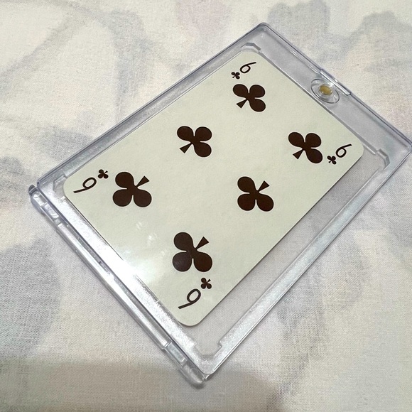 LOUIS VUITTON CARD SIX OF ♣️ - Picture 1 of 3